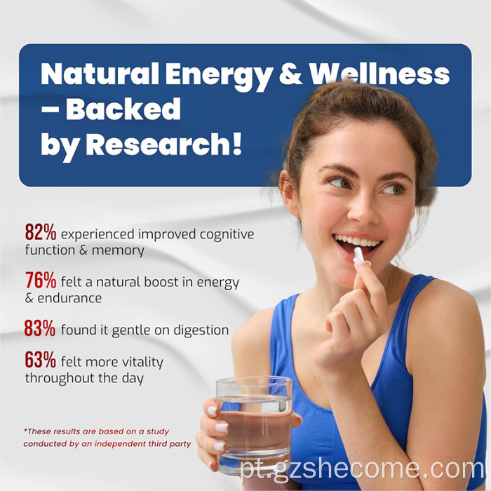 Suplemento de cogumelos de alta resistência